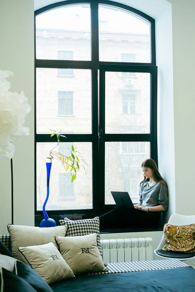 Estudiante online desde casa